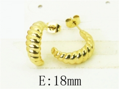 HY Wholesale Earrings 316L Stainless Steel Popular Jewelry Earrings-HY80E0766MA