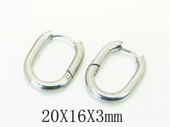 HY Wholesale Earrings 316L Stainless Steel Popular Jewelry Earrings-HY75E0063KL