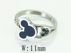HY Wholesale Popular Rings Jewelry Stainless Steel 316L Rings-HY19R1259PQ