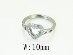 HY Wholesale Popular Rings Jewelry Stainless Steel 316L Rings-HY19R1215HFF