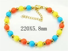 HY Wholesale Bracelets 316L Stainless Steel Jewelry Bracelets-HY91B0390ME