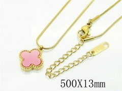 HY Wholesale Necklaces Stainless Steel 316L Jewelry Necklaces-HY59N0408MLF