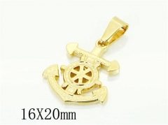 HY Wholesale Pendant Jewelry 316L Stainless Steel Jewelry Pendant-HY62P0191IQ