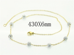 HY Wholesale Necklaces Stainless Steel 316L Jewelry Necklaces-HY92N0473HIW