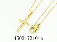 HY Wholesale Necklaces Stainless Steel 316L Jewelry Necklaces-HY12N0532OLB
