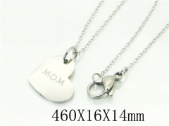 HY Wholesale Necklaces Stainless Steel 316L Jewelry Necklaces-HY74N0045JLW