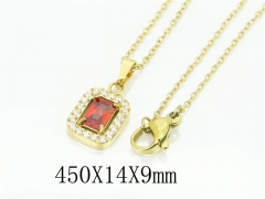 HY Wholesale Necklaces Stainless Steel 316L Jewelry Necklaces-HY12N0528PX