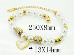 HY Wholesale Bracelets 316L Stainless Steel Jewelry Bracelets-HY80B1643NL