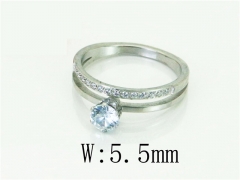 HY Wholesale Popular Rings Jewelry Stainless Steel 316L Rings-HY19R1245HCC