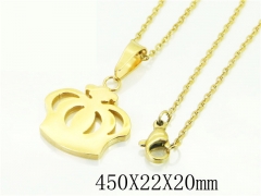 HY Wholesale Necklaces Stainless Steel 316L Jewelry Necklaces-HY74N0098JO