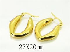 HY Wholesale Earrings 316L Stainless Steel Popular Jewelry Earrings-HY80E0747NLS