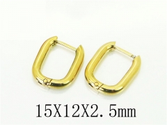 HY Wholesale Earrings 316L Stainless Steel Popular Jewelry Earrings-HY75E0066JLF