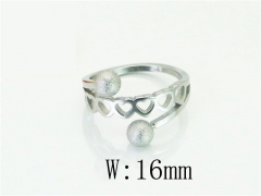 HY Wholesale Popular Rings Jewelry Stainless Steel 316L Rings-HY19R1206NE