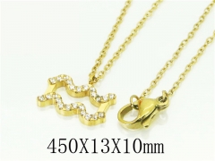 HY Wholesale Necklaces Stainless Steel 316L Jewelry Necklaces-HY12N0547OLV