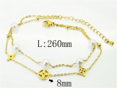HY Wholesale Bracelets 316L Stainless Steel Jewelry Bracelets-HY32B0782HDD