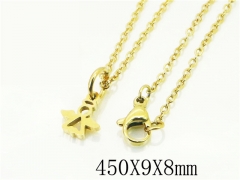 HY Wholesale Necklaces Stainless Steel 316L Jewelry Necklaces-HY74N0120JOS