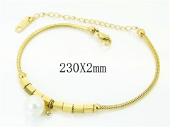 HY Wholesale Bracelets 316L Stainless Steel Jewelry Bracelets-HY09B1272HHS