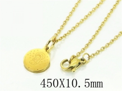 HY Wholesale Necklaces Stainless Steel 316L Jewelry Necklaces-HY74N0090KL