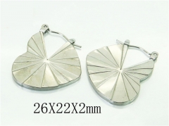 HY Wholesale Earrings 316L Stainless Steel Popular Jewelry Earrings-HY70E1312KA