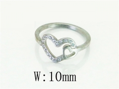 HY Wholesale Popular Rings Jewelry Stainless Steel 316L Rings-HY19R1212HHA