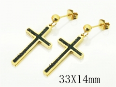 HY Wholesale Earrings 316L Stainless Steel Popular Jewelry Earrings-HY24E0073HSS