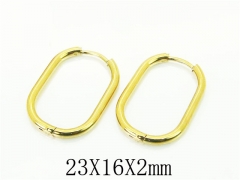 HY Wholesale Earrings 316L Stainless Steel Popular Jewelry Earrings-HY75E0052JNX