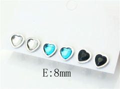HY Wholesale Earrings 316L Stainless Steel Popular Jewelry Earrings-HY54E0171NE