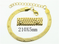 HY Wholesale Bracelets 316L Stainless Steel Jewelry Bracelets-HY40B1314KLQ