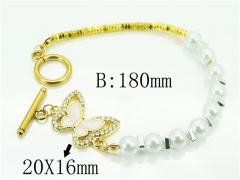 HY Wholesale Bracelets 316L Stainless Steel Jewelry Bracelets-HY80B1585OL