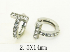 HY Wholesale Earrings 316L Stainless Steel Popular Jewelry Earrings-HY31E0168PV