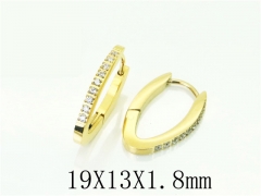 HY Wholesale Earrings 316L Stainless Steel Popular Jewelry Earrings-HY06E0360HJV