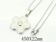 HY Wholesale Necklaces Stainless Steel 316L Jewelry Necklaces-HY74N0010KLS