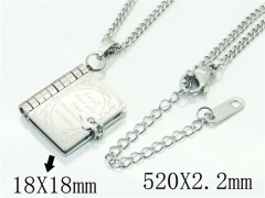 HY Wholesale Necklaces Stainless Steel 316L Jewelry Necklaces-HY80N0638HHL
