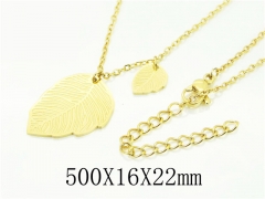 HY Wholesale Necklaces Stainless Steel 316L Jewelry Necklaces-HY36N0062PR