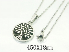 HY Wholesale Necklaces Stainless Steel 316L Jewelry Necklaces-HY74N0016LQ