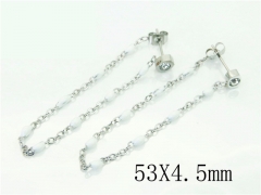 HY Wholesale Earrings 316L Stainless Steel Popular Jewelry Earrings-HY06E0385LE