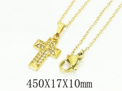 HY Wholesale Necklaces Stainless Steel 316L Jewelry Necklaces-HY12N0539PS