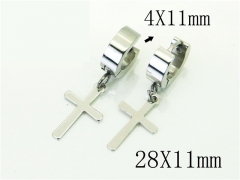 HY Wholesale Earrings 316L Stainless Steel Popular Jewelry Earrings-HY72E0064IL