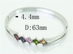 HY Wholesale Bangles Jewelry Stainless Steel 316L Fashion Bangle-HY80B1627HIS