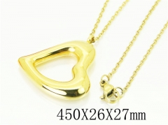 HY Wholesale Necklaces Stainless Steel 316L Jewelry Necklaces-HY74N0077OD