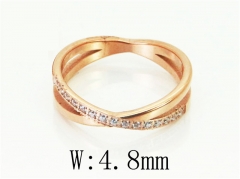 HY Wholesale Popular Rings Jewelry Stainless Steel 316L Rings-HY19R1282HIA