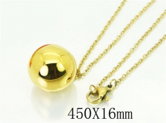 HY Wholesale Necklaces Stainless Steel 316L Jewelry Necklaces-HY74N0078LO