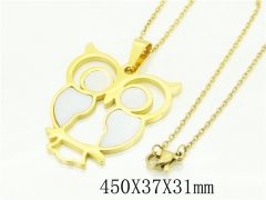 HY Wholesale Necklaces Stainless Steel 316L Jewelry Necklaces-HY74N0070KL