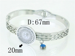 HY Wholesale Bangles Jewelry Stainless Steel 316L Fashion Bangle-HY32B0812HIE