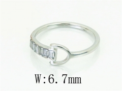 HY Wholesale Popular Rings Jewelry Stainless Steel 316L Rings-HY19R1295PW