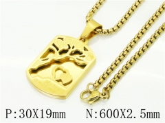 HY Wholesale Necklaces Stainless Steel 316L Jewelry Necklaces-HY09N1409HHT