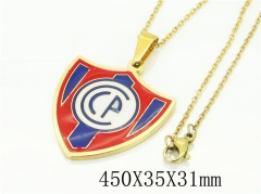 HY Wholesale Necklaces Stainless Steel 316L Jewelry Necklaces-HY74N0067MW