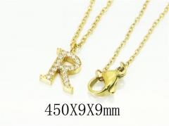 HY Wholesale Necklaces Stainless Steel 316L Jewelry Necklaces-HY12N0570OLR
