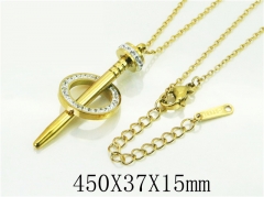 HY Wholesale Necklaces Stainless Steel 316L Jewelry Necklaces-HY80N0671NL