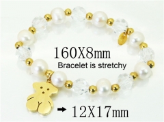 HY Wholesale Bracelets 316L Stainless Steel Jewelry Bracelets-HY21B0556HKE